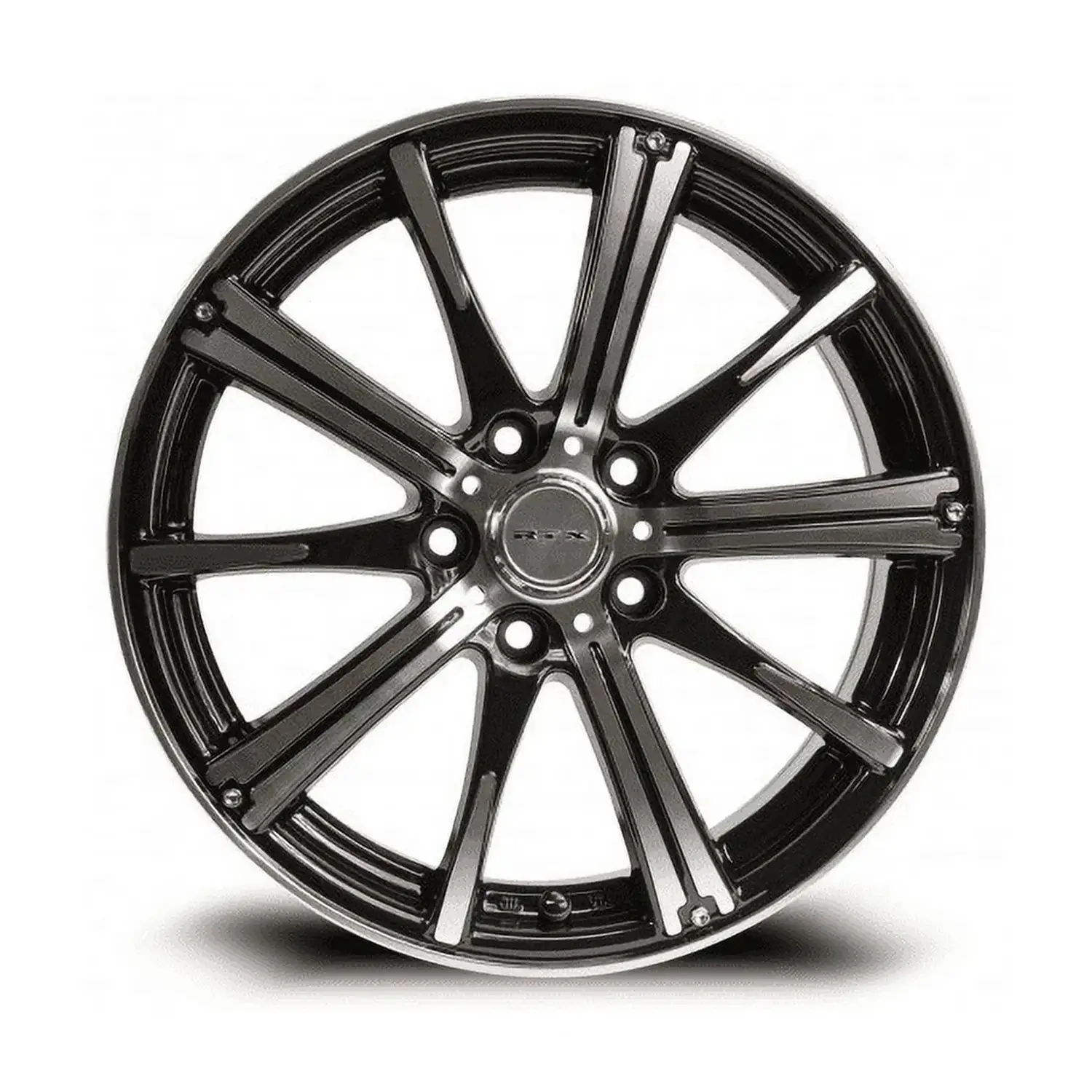 RTX Spark 14x5.5 4x100 ET38 CB73.1 Black Machined Wheel - Image 2